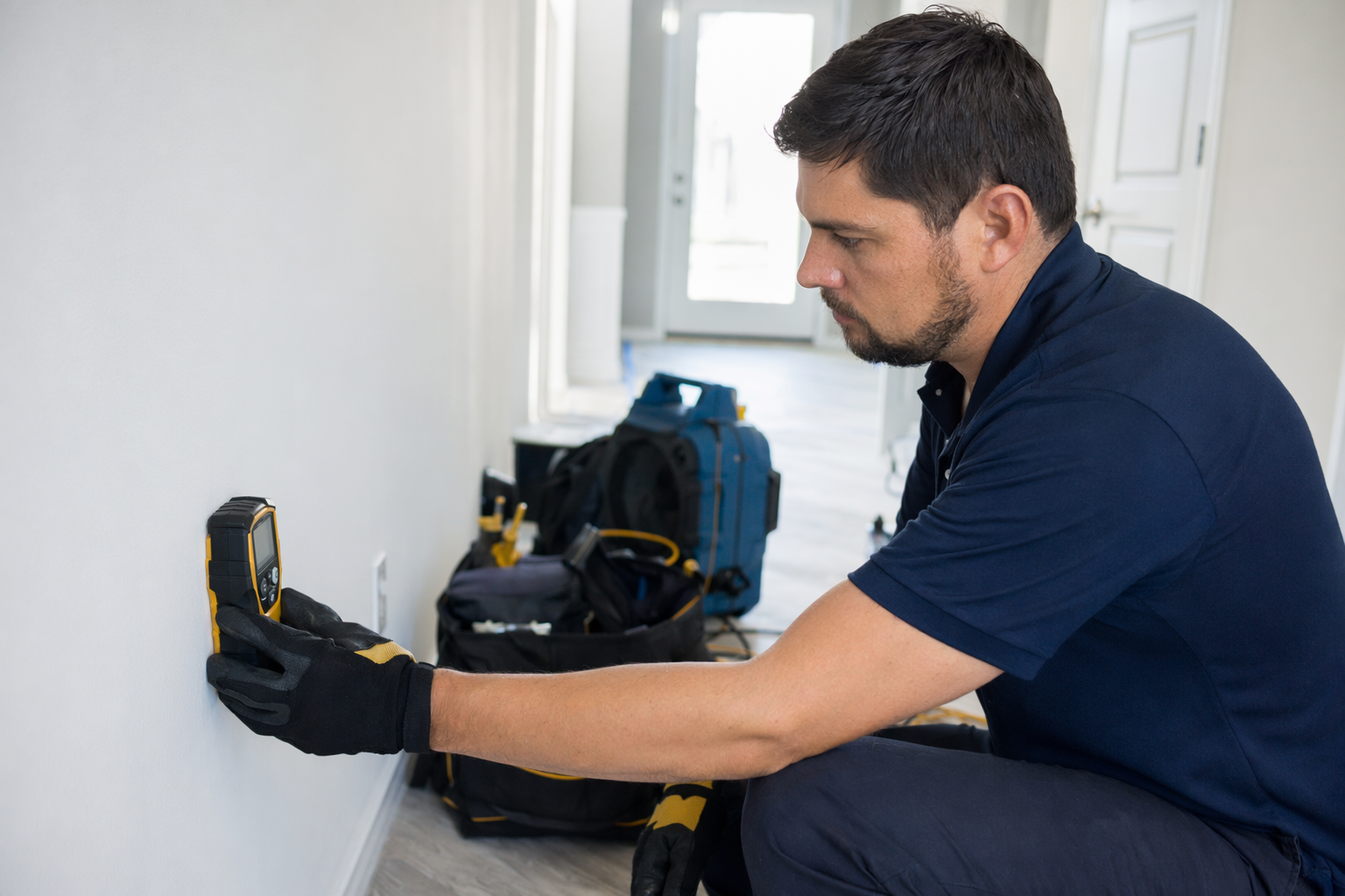 What a moisture reading is and why pros take them